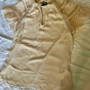 Rose Gold/Dusty Light Pink colored blouse